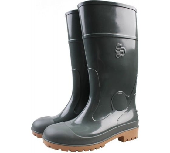 Изображение товара Сапоги защитные фирма СТЕП ПВХ В-40 МБС П, олива, 40 размер 00-00000743