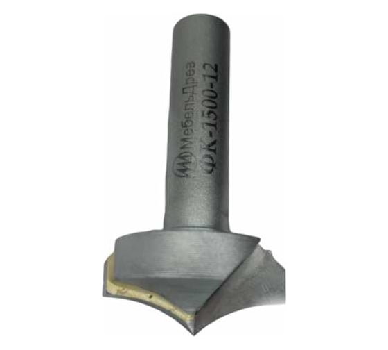 Изображение товара Фреза 32х16х61 мм, хв-к 12 мм, R20 мм МебельДрев ФК 1500-12