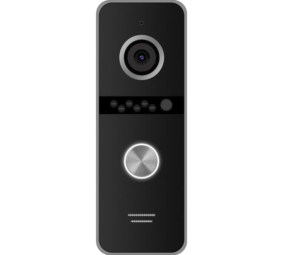 Изображение товара Вызывная панель видеодомофона Novicam FANTASY FHD BLACK, камера 2.1 Мп с ИК-подсветкой, 140 гр, видеовыход AHD 1080p/AHD 720p/CVBS встроенный БУЗ, подключение к регистратору, всепогодное исполнение 4888