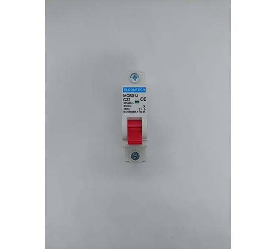 Изображение товара Автоматический выключатель ELCOMTECH MCB31J-4,5-1C32AC УТ-00026464