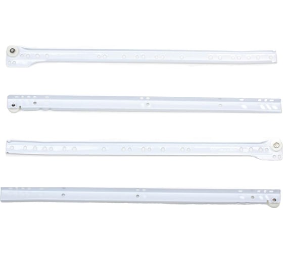 Изображение товара Направляющие роликовые Стройбат 550x1,1 мм белый 1 шт 136900