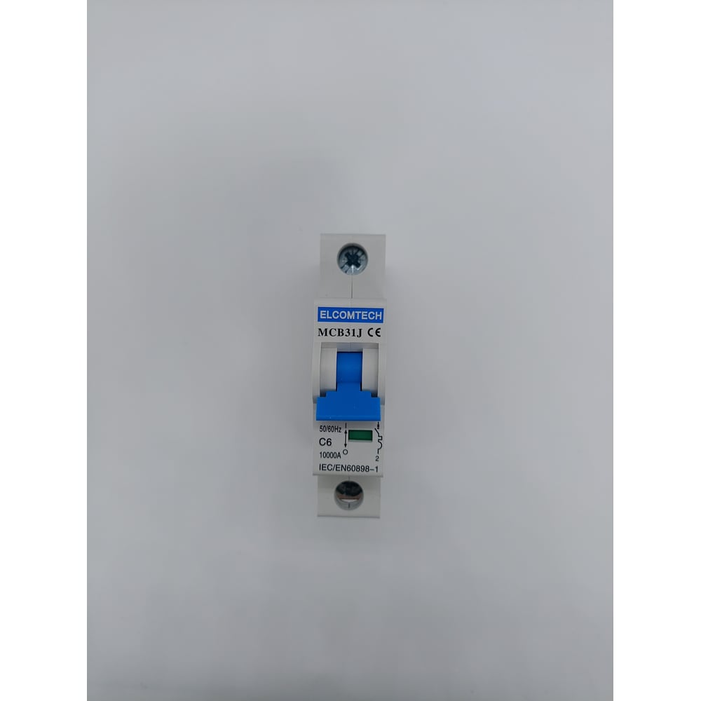 Изображение товара Автоматический выключатель ELCOMTECH MCB31J-10-1C6AC УТ-00026489