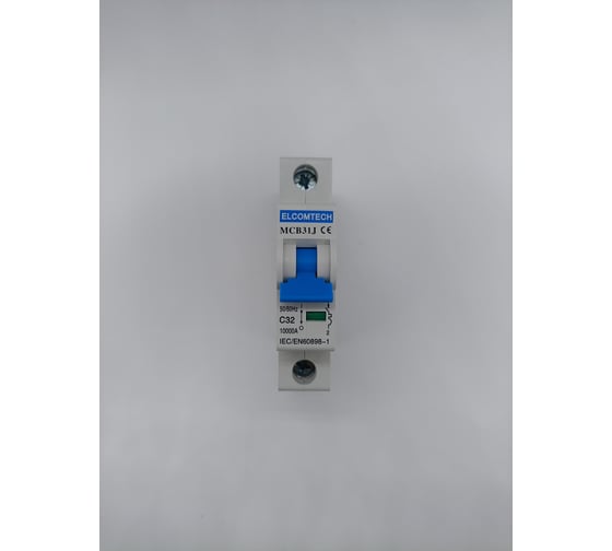Изображение товара Автоматический выключатель ELCOMTECH MCB31J-10-1C32AC УТ-00026494