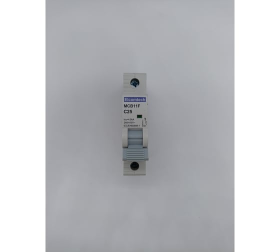 Изображение товара Автоматический выключатель ELCOMTECH MCB11F-4,5-1C25AC УТ-00026374