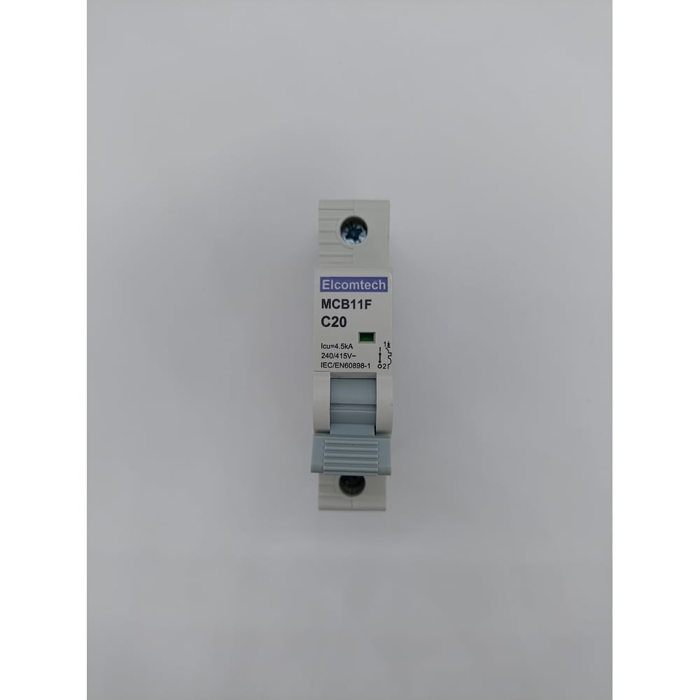 Изображение товара Автоматический выключатель ELCOMTECH MCB11F-4,5-1C20AC защитное устройство