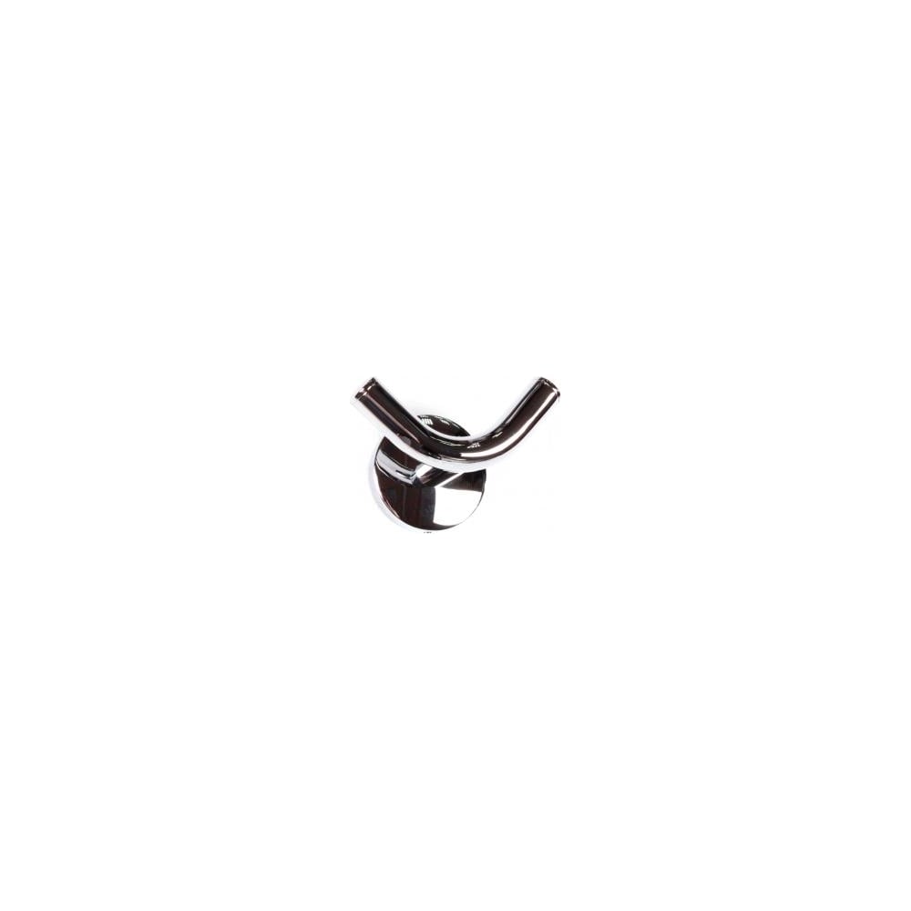 фото Двойной крючок для полотенец nofer серии monaco выполнено из хромированой латуни глянц 16373.b