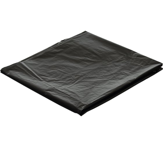 Изображение товара Мешки для мусора ПВД, 60 мкм, 180 л, черные, в пачке, 30 шт/уп MasterFilm 117780