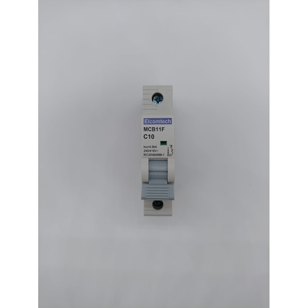 Изображение товара Автоматический выключатель ELCOMTECH MCB11F 10А IP20 DIN-рейка