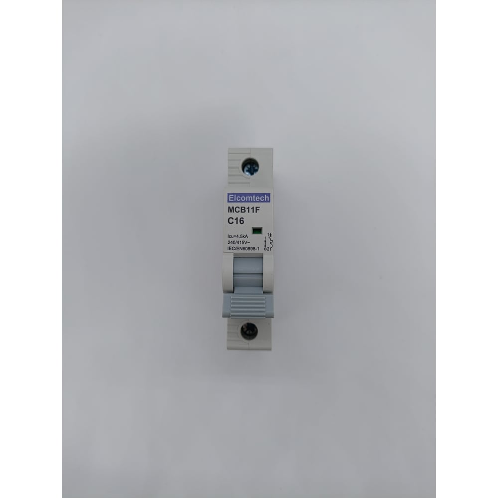 Изображение товара Автоматический выключатель ELCOMTECH MCB11F-4,5-1C16AC для защиты электросетей