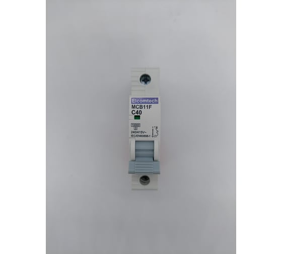 Изображение товара Автоматический выключатель ELCOMTECH MCB11F-10-1C40AC УТ-00026406