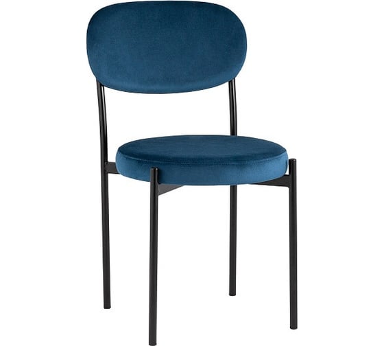 Изображение товара Обеденный стул для кухни Стул Груп Бриф велюр, синий vd-brief-b29(P)