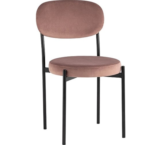 Изображение товара Обеденный стул для кухни Стул Груп Бриф велюр, пыльно-розовый vd-brief-b15(P)