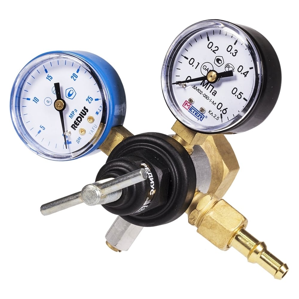 Изображение товара Редуктор для сжатого воздуха БВЗО-5-м (РЕДИУС) профессиональный G3/4 - М16х1.5 алюминий