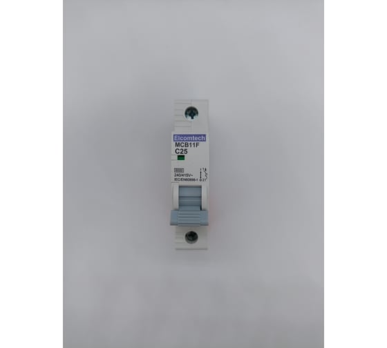 Изображение товара Автоматический выключатель ELCOMTECH MCB11F-6-1C25AC УТ-00026386