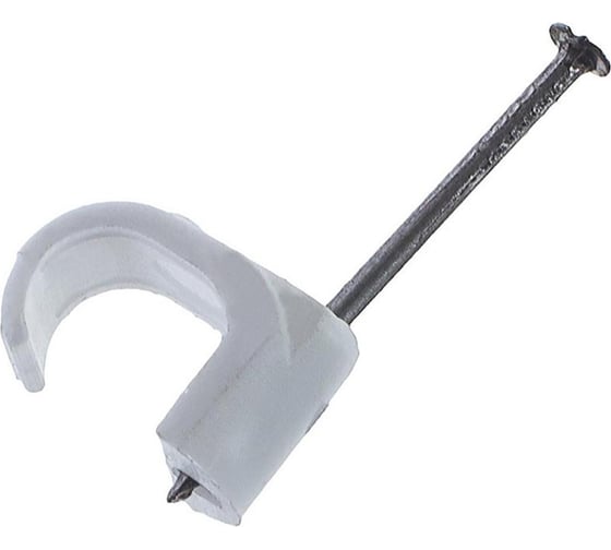 Изображение товара Скоба для электрокабеля Стройбат 12 плоская 50 шт 014921