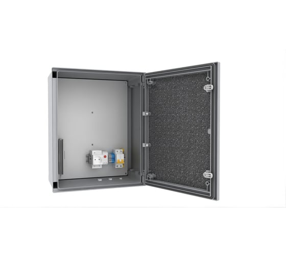 Изображение товара Уличный термошкаф с обогревом АМАДОН внешние габариты, мм: Ш400 х В500 х Г200. ТШО130-40.50.20-PL