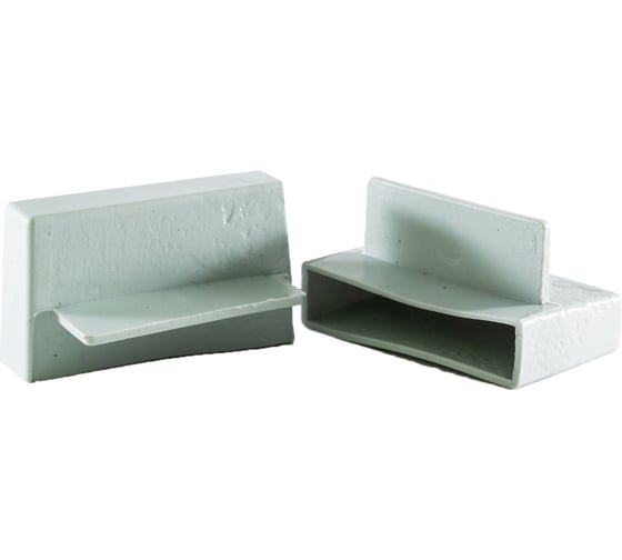 Изображение товара Комплект пристреливающихся латодержателей LIK для ламели шириной 53мм, белый, 10шт. LIК002-6003