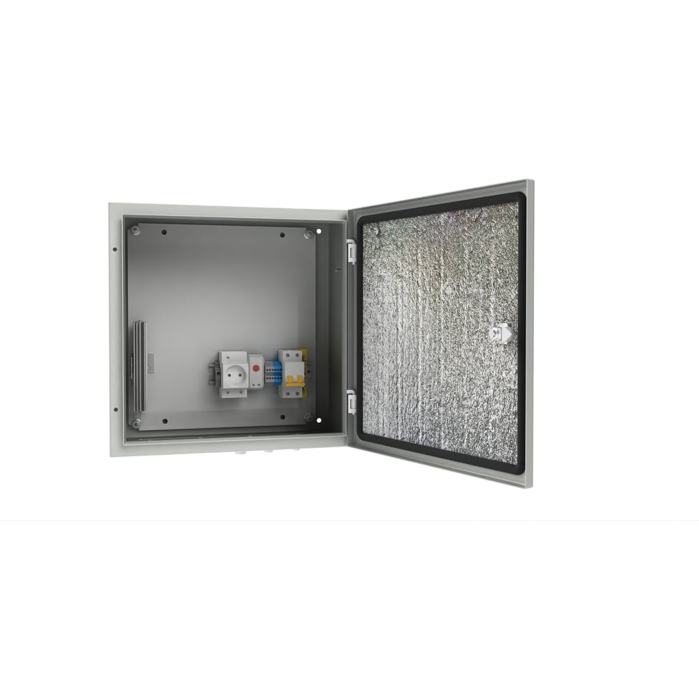 Изображение товара Уличный термошкаф с обогревом АМАДОН внешние габариты, мм: Ш400 х В400 х Г210. ТШО130-40.40.21-ST