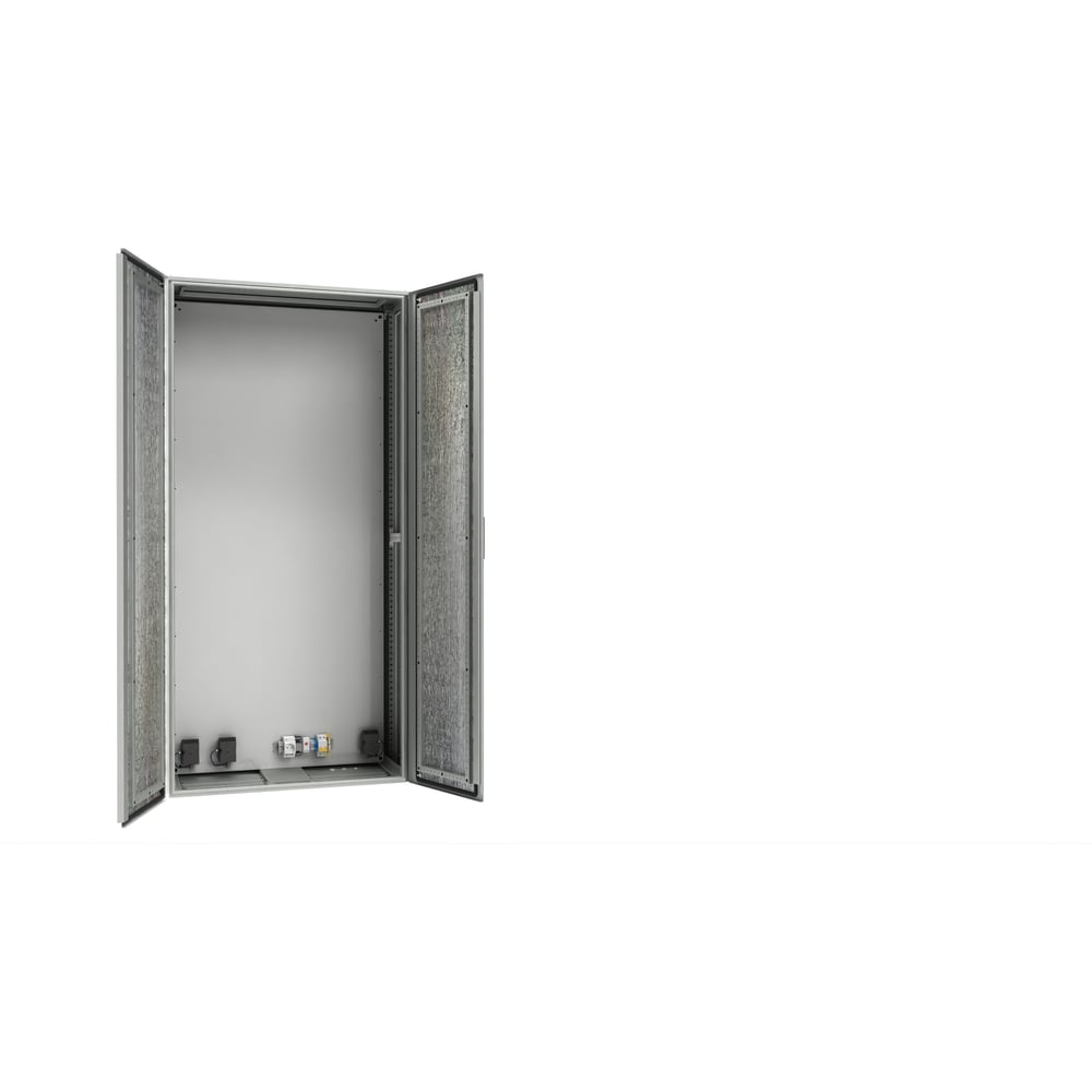 Изображение товара Уличный термошкаф с обогревом АМАДОН внешние габариты, мм: Ш1000 х В2000 х Г400. ТШО130-100.200.40-ST