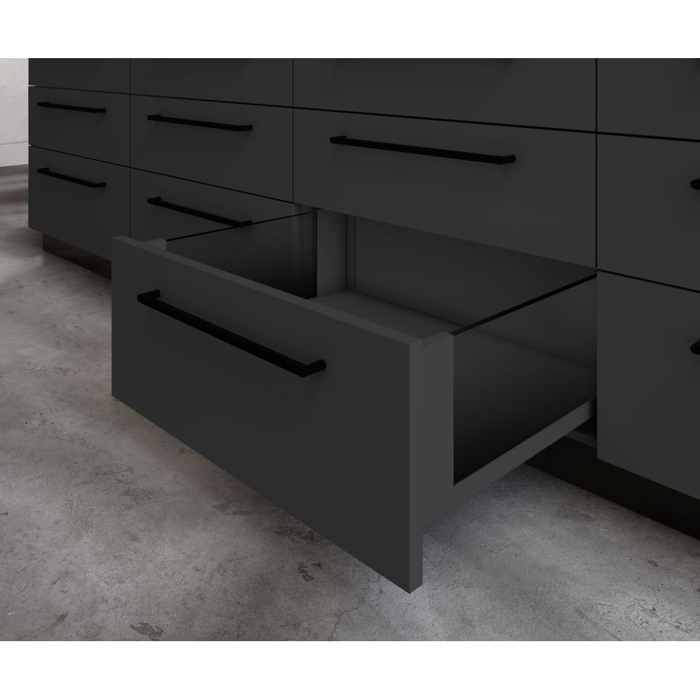 Изображение товара Выдвижной ящик GTV AXIS PRO L-450 мм, антрацитовые боковины