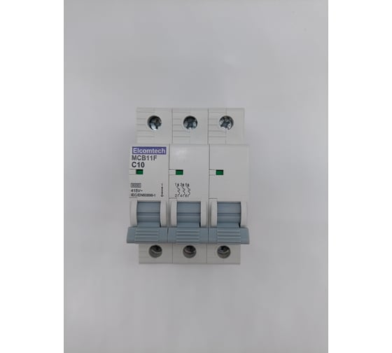 Изображение товара Автоматический выключатель ELCOMTECH MCB11F-6-3C10AC УТ-00026392