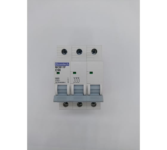 Изображение товара Автоматический выключатель ELCOMTECH MCB11F-6-3C50AC УТ-00026398