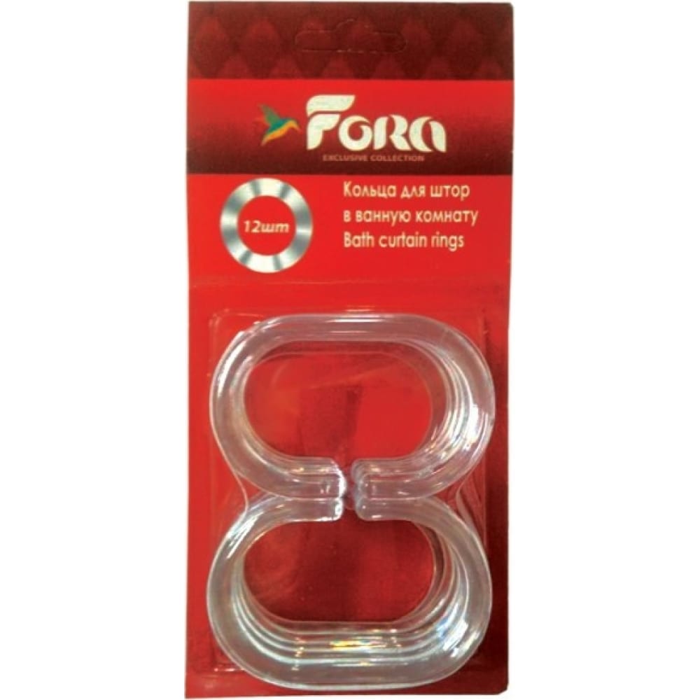 Пластиковые кольца для штор FORA пластиковые кольца для штор fora