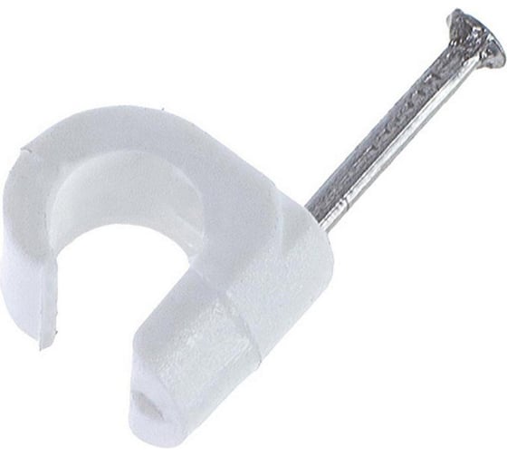 Изображение товара Скоба для электрокабеля Стройбат 9 кругл 50 шт 062941