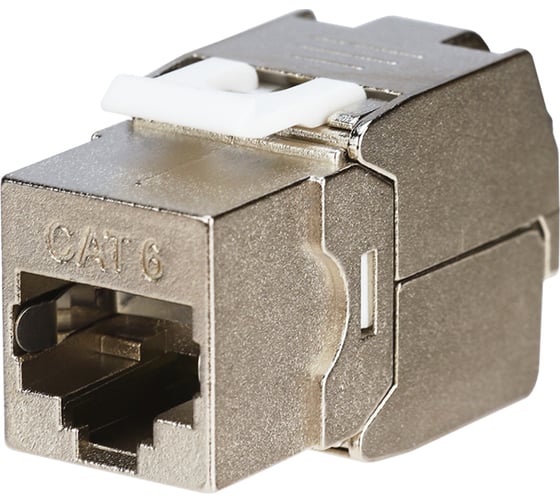 Изображение товара Модуль Keystone REXANT Jack RJ-45(8P8C), CAT 6, тип 180 градусов, PRO 02-0261