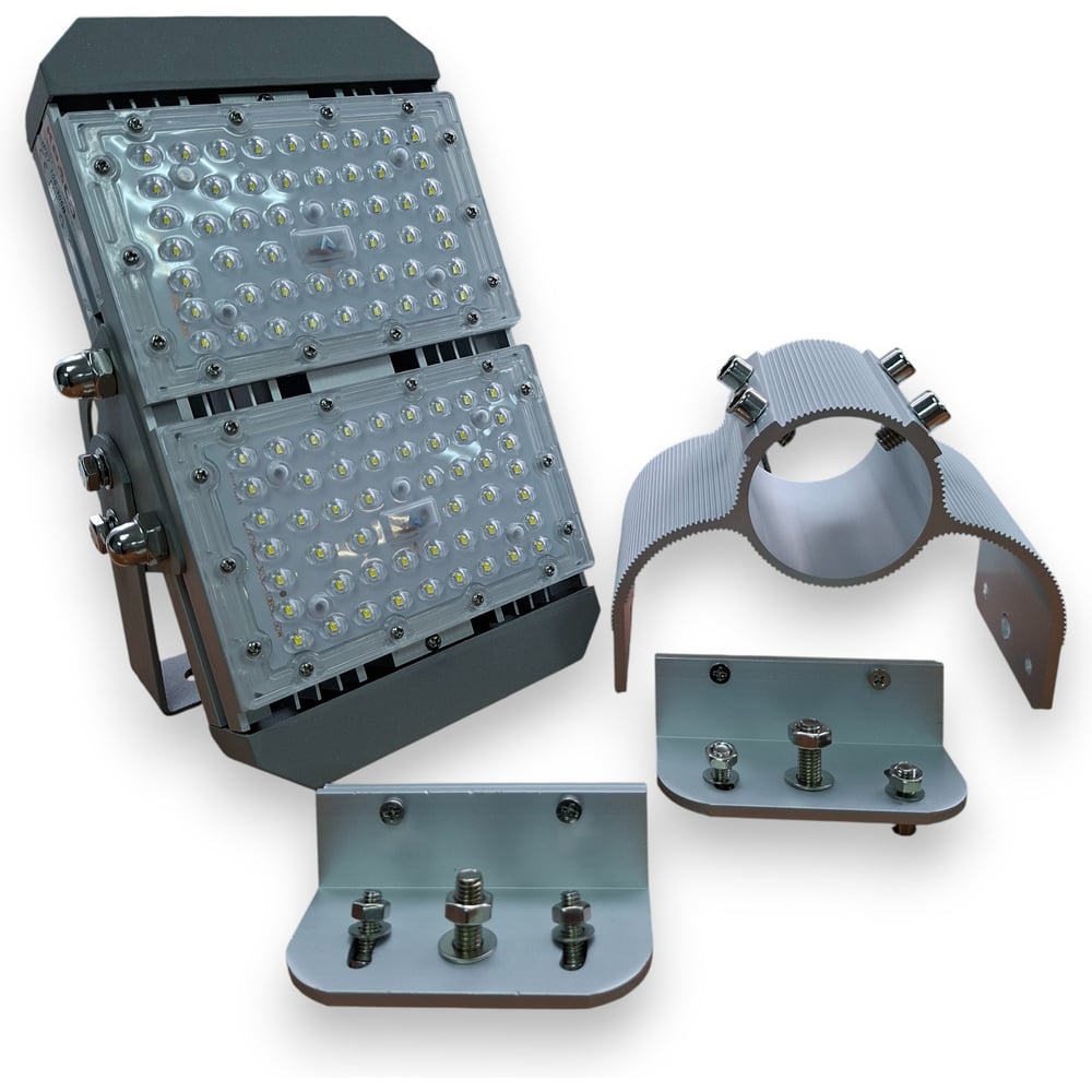 Изображение товара Универсальный Светильник KRASO SMD 65Вт 9100Лм 5000К с монтажной скобой