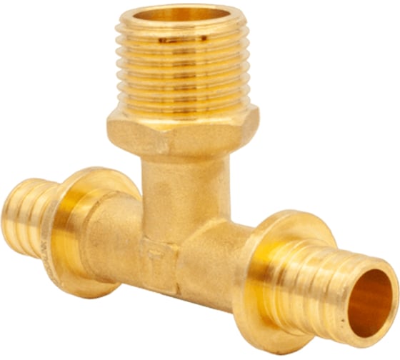 Изображение товара Тройник аксиальный AQUALINK 20 мм х 1/2" нар х 20 мм 1039