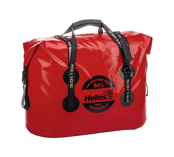 Изображение товара Гермосумка Helios 80 л, ПВХ, красный/черный (HS-GS-80-RB) 00000331020