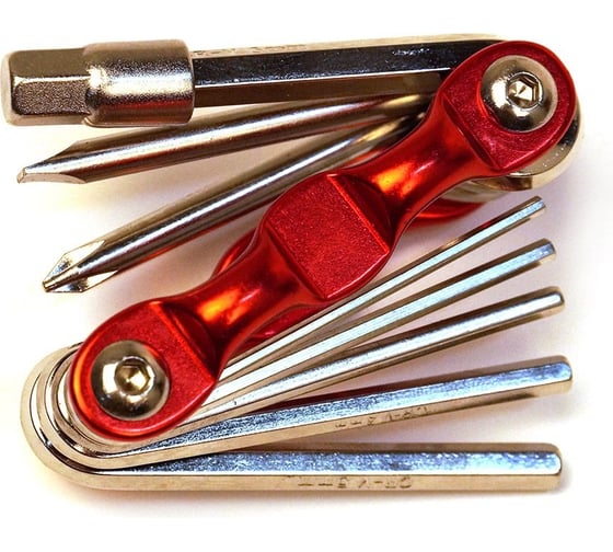 Изображение товара Набор шестигранников 9 в 1 JOY KIE KL-9833B 7 шестигранников + 2 отвертки H000008105