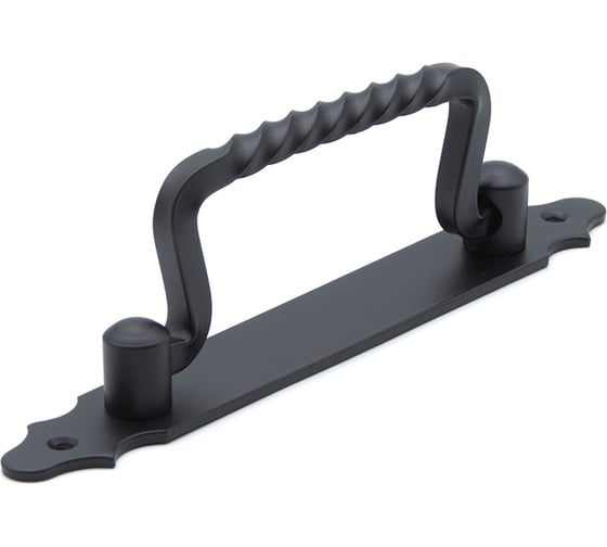 Изображение товара Ручка-скоба Дверной Страж откидная 215 черный ДС46300