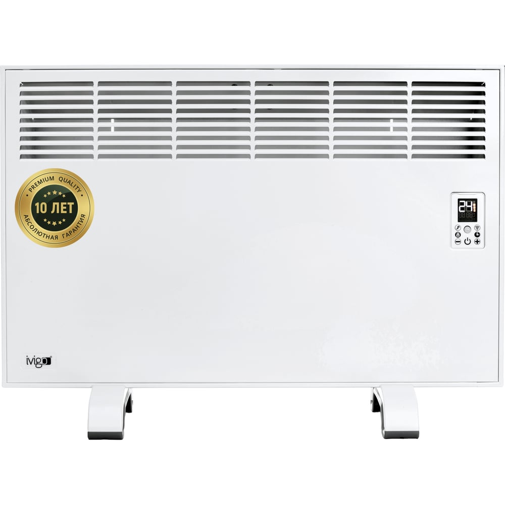 Изображение товара Конвектор iVigo EPK4570P10 WI-FI 1 кВт для отопления помещений до 10 м²