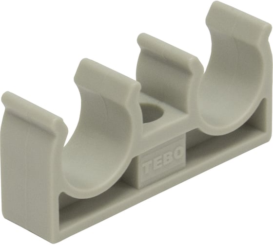 Изображение товара Двойная опора TEBO 25 мм серый PPR 031080203