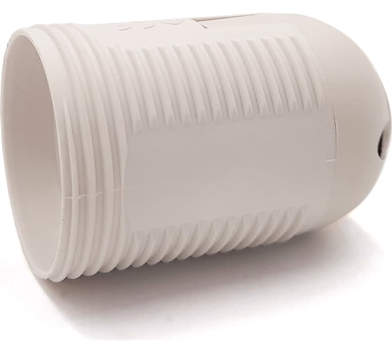 Изображение товара Патрон ООО "ОПТИКОМ ЭЛЕКТРИК" полувинтовой Е27 10 штук в упаковке, цвет белый 8231.0227-10