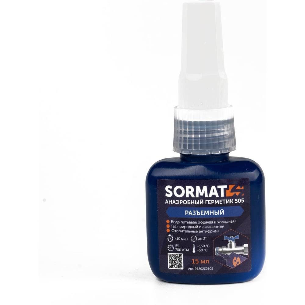 Изображение товара Герметик для резьбовых соединений SORMAT 505 15 мл