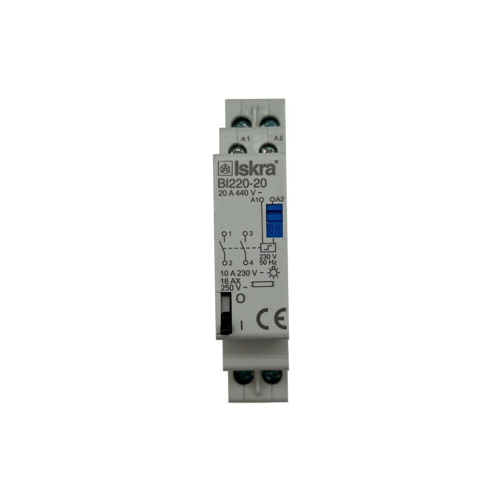 Бистабильный контактор iskra BI220-20/230V УТ-00024220