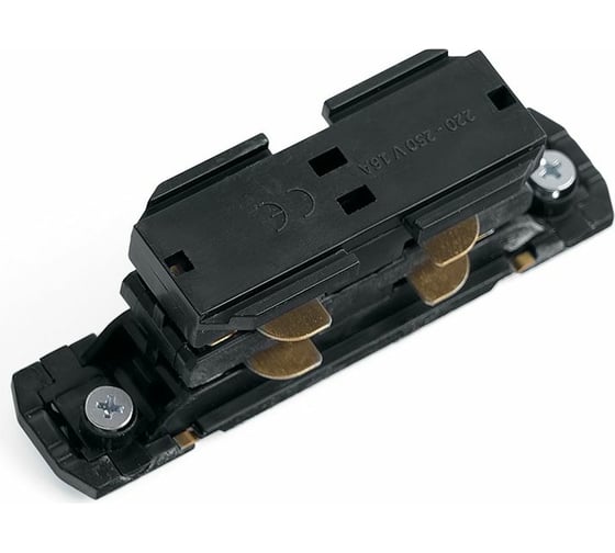 Изображение товара Коннектор для шинопровода FERON PRO-0433, черный, внутренний стык 41079