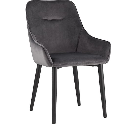 Изображение товара Обеденный стул для кухни Стул Груп Диана велюр, серый MC101-2 KD HLR-21