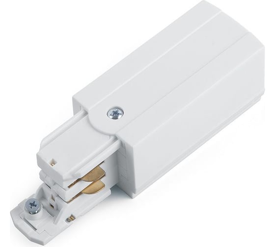 Изображение товара Трехфазный токоподвод для шинопровода FERON PRO-0431/PRO-043112-3-RUS, белый, левый 41073