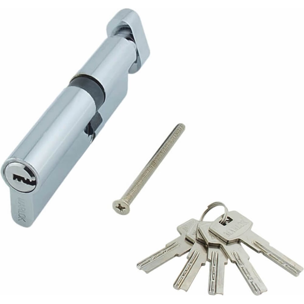 Изображение товара Цилиндр стальной Marlok ЦМВ 90(35В/55)-5К с перфорированным ключом