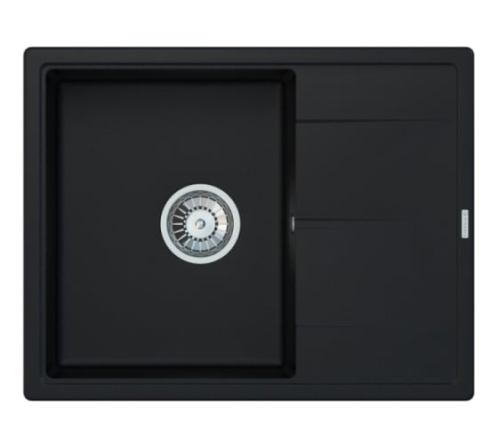 Изображение товара Мойка Pyramis ALINIA 1В 1D 65x51 см, графит 0 70019001