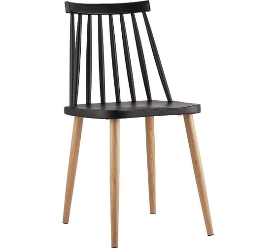 Изображение товара Обеденный стул для кухни Стул Груп Морган пластиковый, черный Y820 black