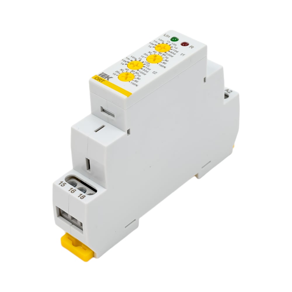 Изображение товара Циклическое реле IEK ORT 1 контакт 230В АС для DIN-рейки