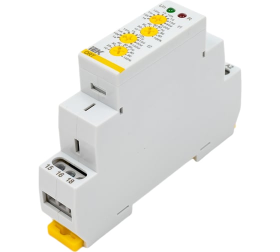 Изображение товара Циклическое реле IEK ORT 1 контакт 230В AС ORT-S1-AC230V