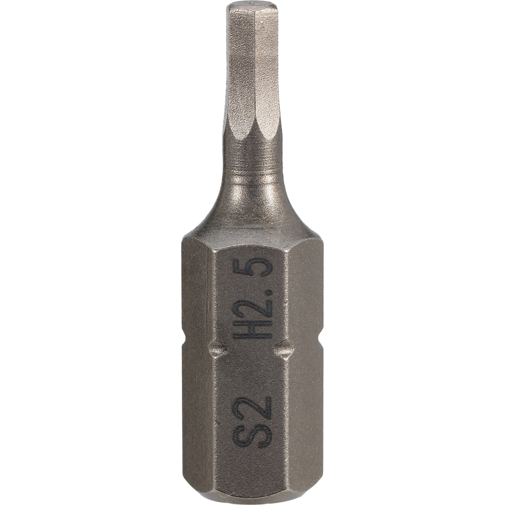 Изображение товара Бита шестигранная HEX2.5, 25 мм, S2 SGS 6325-H2.5