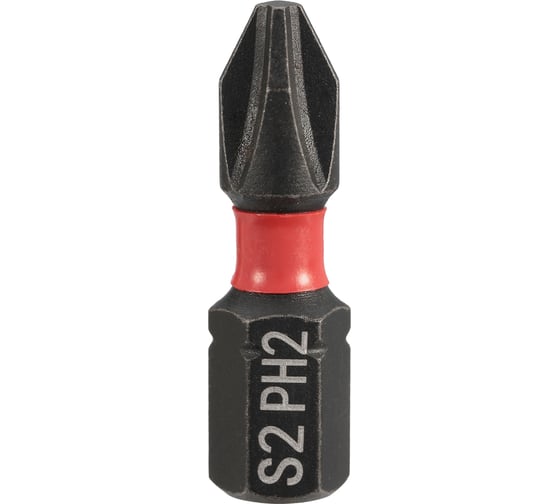 Изображение товара Бита ударная Impact PH2, 25 мм, S2, 1 шт SGS 6325-PH2-IB