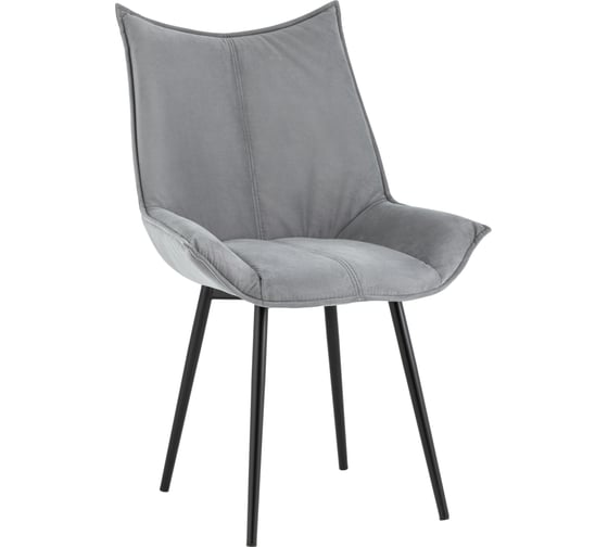 Изображение товара Обеденный стул для кухни Стул Груп Осло велюр, серый fb-oslo-neo-25